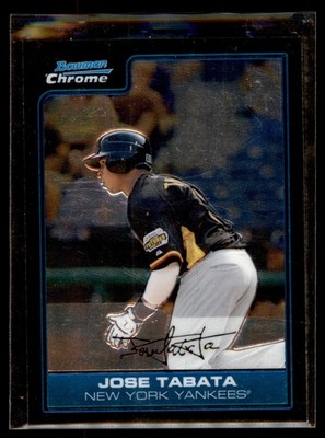 2006 Bowman Draft Picks & Prospects #FG28 Jose Tabata Chrome