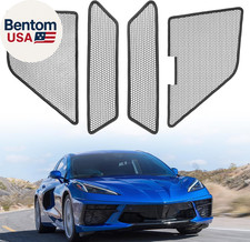 Front Grill Mesh Guards Compatible with 2020-2026 C8 Corvette, Upgraded Car Radi