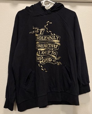 Harry Potter  I Solemnly Swear That I Am Up To No Good  Sweatshirt Hoodie Black
