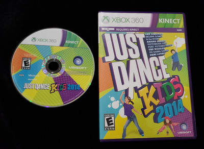 Just Dance Kids 2014 (Xbox 360) Kinect Required, Game in Box No Manual, TESTED