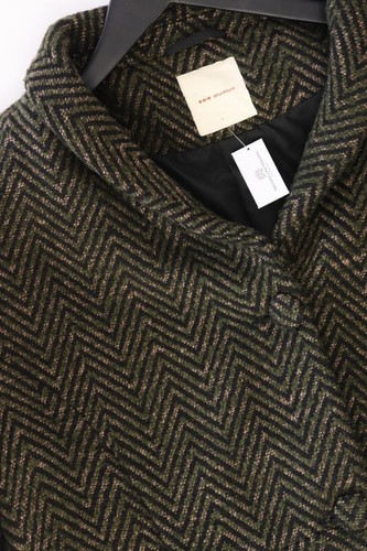 ⭐ Skunkfunk Regular Mantel für Damen Gr. 42, L olivgrün aus Polyester ⭐ - Bild 4 von 8