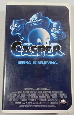 Casper Seeing Is Believing Universal Pictures VHS 1995