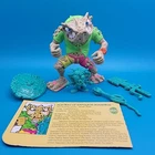 1990 Napoleon Bonafrog Complete w/ Card TMNT Vintage Ninja Turtles Figure