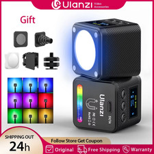 L2 RGB Mini COB Video Light 360  Full Color Magnetic Light with Diffuser for DSL