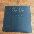 AC/DC - Back In Black - Classic Rock Vinyl - 1980 OG Pressing With Inner Sleeve