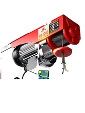 100/200 Kg Electric Hoist Wire Rope Suspension Crane, Electric Winch 220V