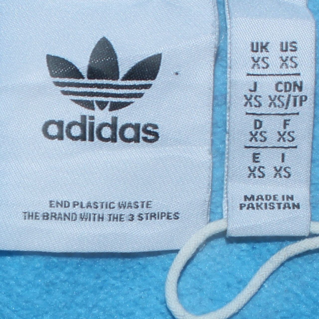 Adidas Blue Hoodie Mens Xs image 6