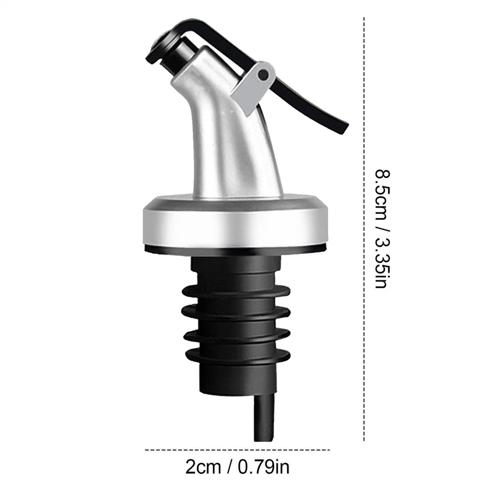 10pcs Olive Oil Spouts Dispenser Nozzle Leakproof Bottle Stopper Wine Pourer - Image 3 of 4