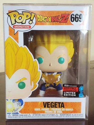 Funko POP! #669 Dragon Ball Z - Vegeta! - 2019 Fall Convention Limited Edition!