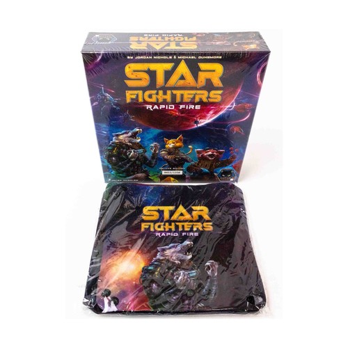 Space Battle In A Real-Time Frenzy In Star Fighters: Rapid Fire