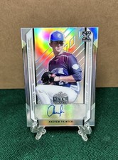 Andrew Painter 2021 Leaf Metal Draft XRC SILVER AUTO Phillies Breakout Rookie