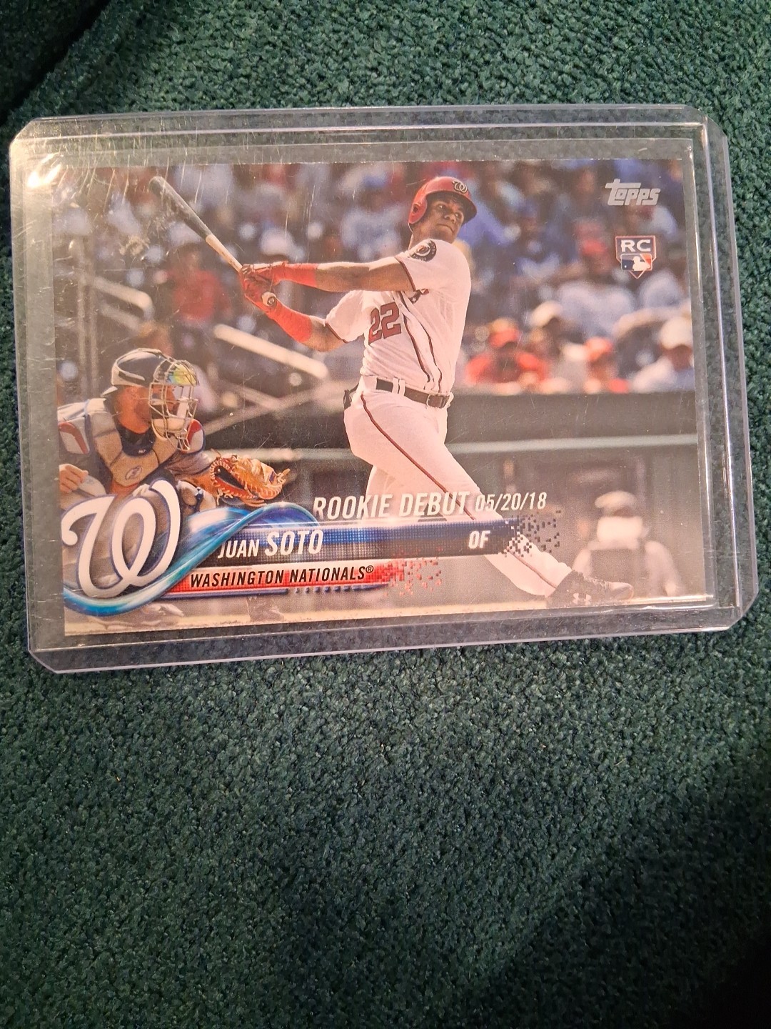 2018 Topps Update Series - Rookie Debut Juan Soto #US104 (RC)