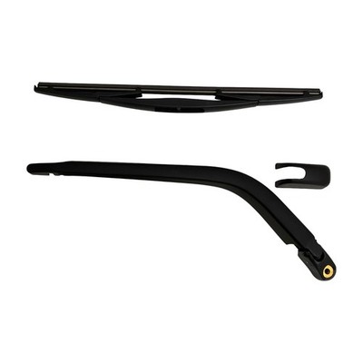 MAXTEL Rear Wiper Blade & Arm Compatible Honda Fit 2002-2008 13.78'' Noise-Free