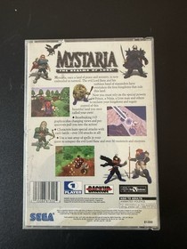 Mystaria: The Realms of Lore (Sega Saturn, SEGA RPG, Manual & Reg Card Included