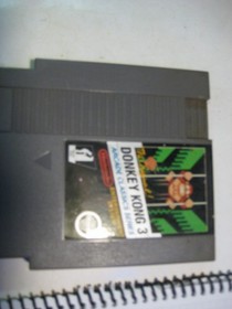 vtg Nintendo nes game original Donkey Kong 3 (5 screw)