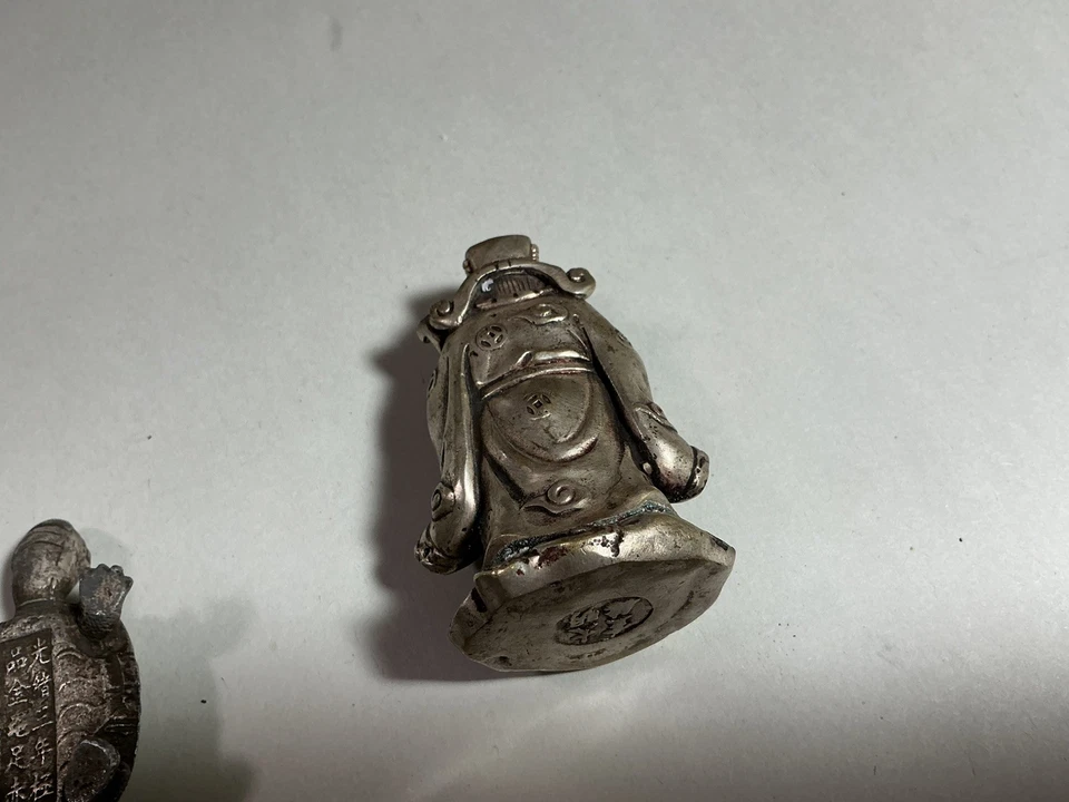 Artículos de Feng Shui y Buda tibetano de porcelana antigua marcados Foto 2 de 4