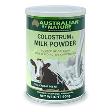 New Australian By Nature Colostrum  Milk Powder 400g 4000 IgG 