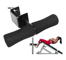 Nordic Curl Squat Rack Attachment: Leg Extension Attachment for Nordic Hamstr...