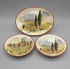 WSO132 by Williams-Sonoma 8” Oval Plate (1) & Dip Bowls (2)