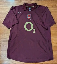 Nike Arsenal Highbury Jersey 2005-2006 Home Football Soccer Shirt Original XXL