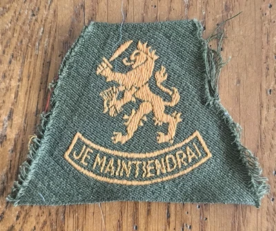 Insigne Dutch East Indies/KNIL Je Maintiendrai Lion /073 - Photo 1/2