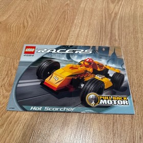 LEGO Racers (4584) -Hot Scorcher -Bricks, Minifig, W/ Manual