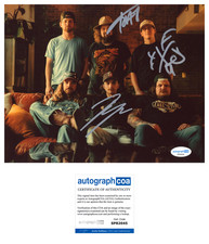 'Ole 60' Folk Country Band Signed 8x10 Photo 'Jacob, Ryan & Dustin' ACOA