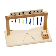 Elite Montessori Hanger for Color Bead Stairs with Beads Preschool Small