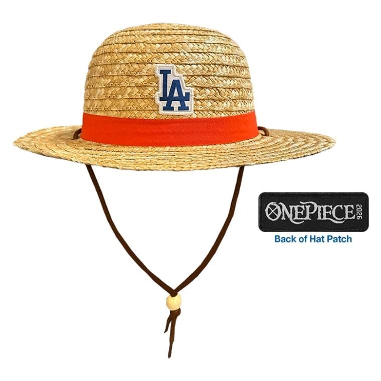 Sombrero de Paja 2026 One Piece X Dodger (SGA — Sorteo de Estadio) Luffy Edición Limitada