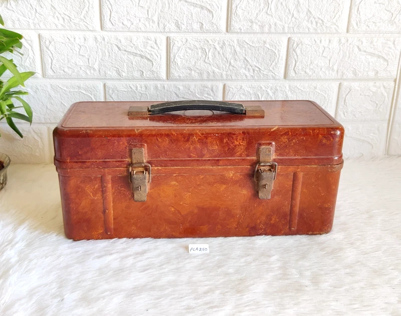 Vintage Brown Bakelite Tool Box Latch Handle