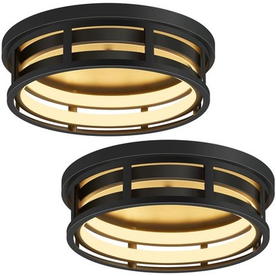 ZHU YAN LED Flush Mount Ceiling Light Fixture,Modern Hallway Light Fixtures C...