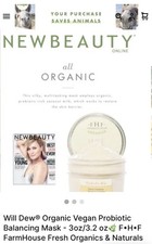 Will Dew Organic Vegan Probiotic Balancing Ma...