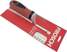 Stainless Steel Square Notch Tile Trowel (1/4" X 3/8")