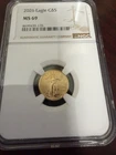 2026 Liberty Eagle G$5 - MS69 NGC - 1/10th Oz Fine Gold