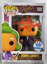 Rusty Goffe Signed Funko Pop Oompa Loompa Willy Wonka & The Chocolate Factory