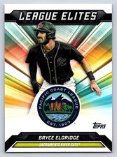 BRYCE ELDRIDGE    2025 TOPPS PRO DEBUT LEAGUE ELITES INSERT #LE-18