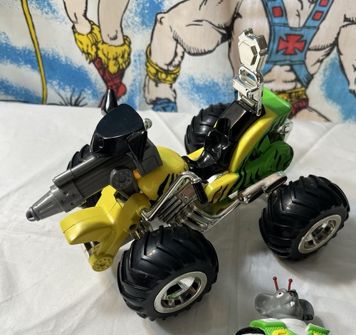 Juego de figuras de acción Biker Mice Mars Galoob 1994 Throttle Modo Off Road Bros Quads - Imagen 6 de 10