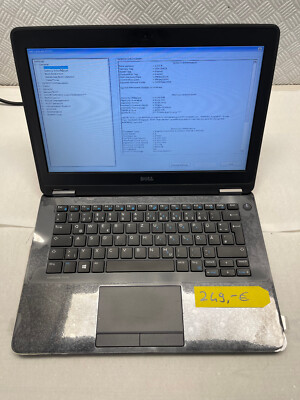Dell Latitude E7270 i5-6300U 8GB 256GB 12,5'' FHD Win 11 / Gebraucht