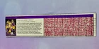 Original Vintage Transformers G1 Ruckus Tech Spec Bio Card File Card