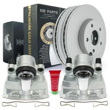 Bremssättel Bremsscheiben Satz vorne für Ford C-Max Focus II Volvo C30 C70 S40