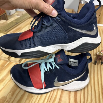 Nike Men's Paul George PG 1 878627-900 Black USA Olympics Shoes US Size 14