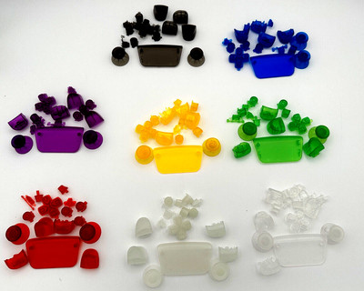 Replacement Buttons Touchpad Joystick Cover Kits Accessories for PS5 Controller