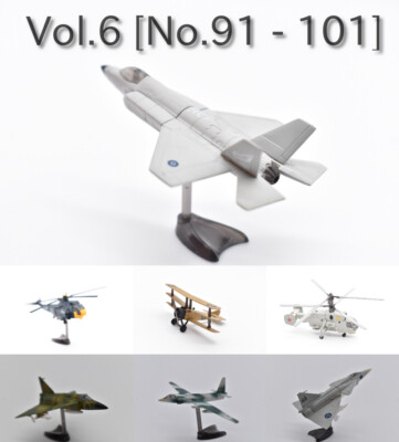 Furuta Choco Egg Fighter Aircraft Vol.6 [No.091 - 101 + SECRET] Japan 2006