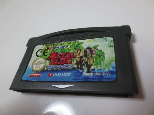 Gba Metal Slug Advance Overseas Edition eBay