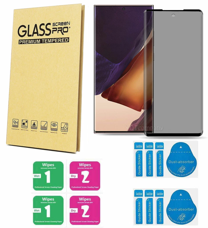 Protector de pantalla de privacidad para Samsung S25 S10 S20 S21 FE S22 S23+ S24+ Note20 10 Foto 3 de 4