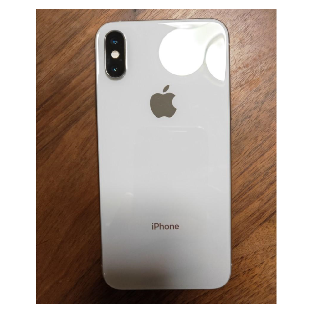 Apple - iPhone XS 64GB ホワイトsimフリー AppleCare残40日 APPLE iPhone Xs - 64 GB, Silver - Excellent