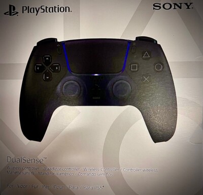 PlayStation 5 DualSense Wireless Controller Mitternachtsschwarz (PS5) | Neu