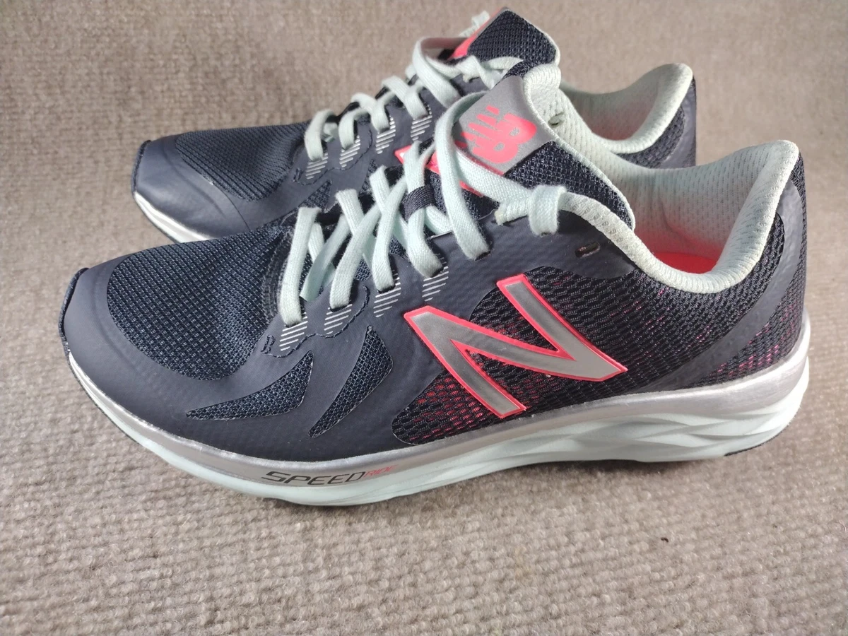 New Balance Womens 790 V6 W790LZ6 Blue Pink Running Shoes Lace Up