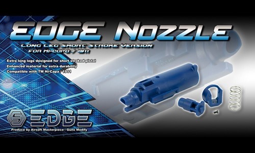 EDGE Custom "Long Legs Short Stroke Version" Nozzle for Hi-CAPA/1911 - Zdjęcie 4 z 4