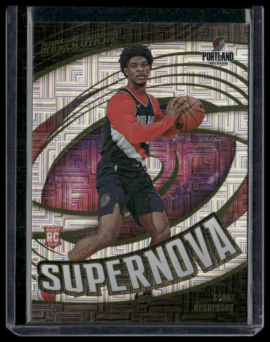 2023-24 Panini Revolution #9 Scoot Henderson Supernova Levels